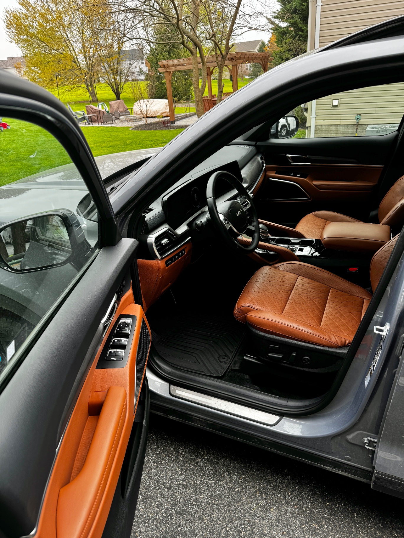 Detailed driver-side interior